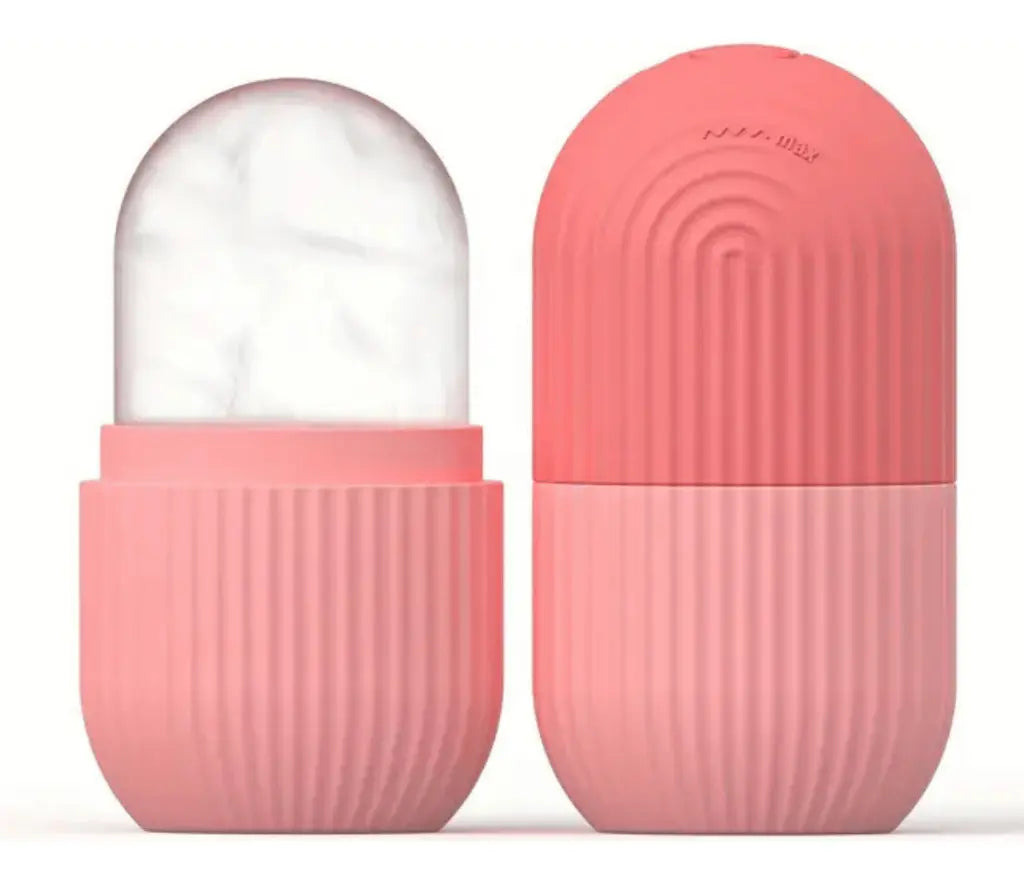 Massageador facial em gelo