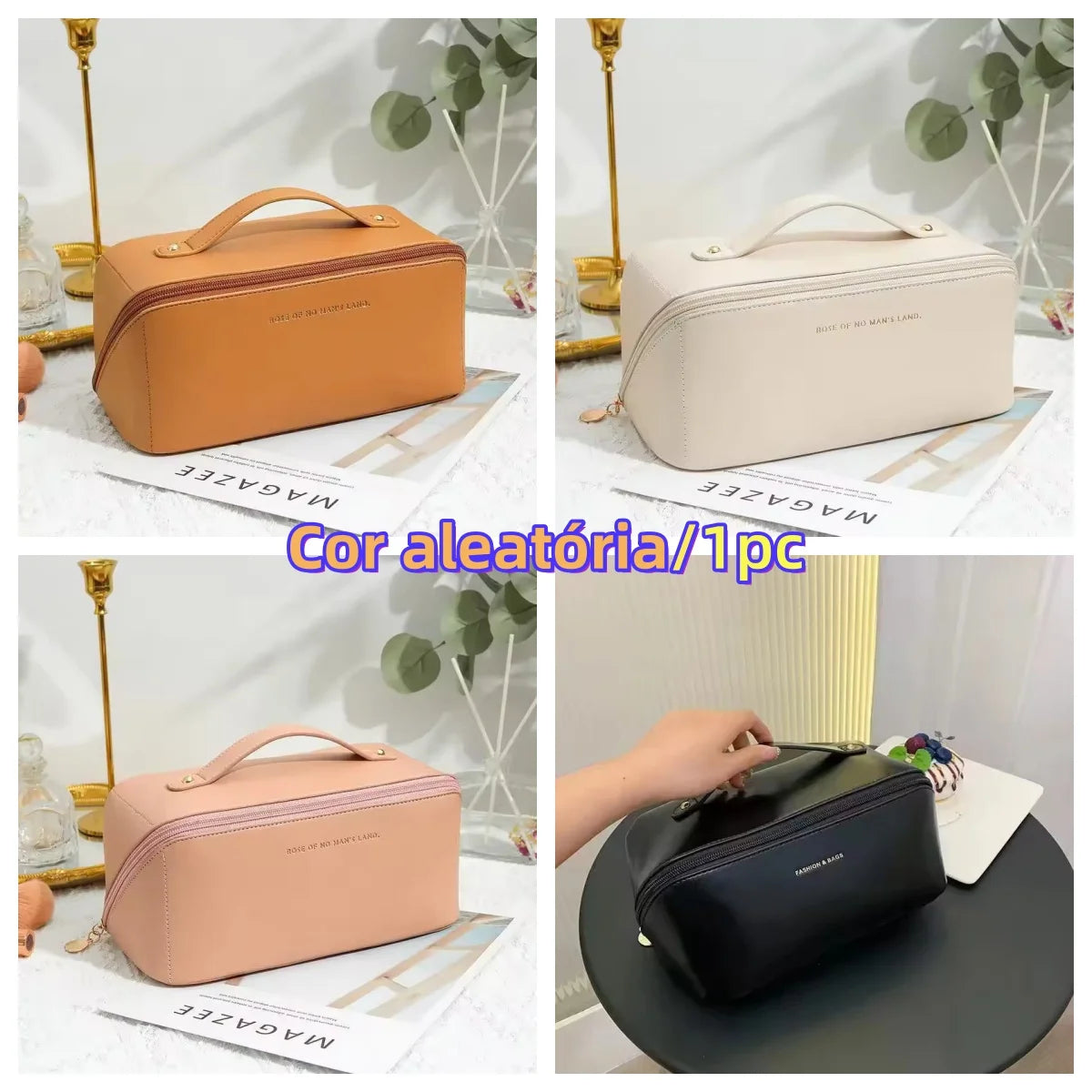 Bolsa organizadora de cosméticos multifuncional